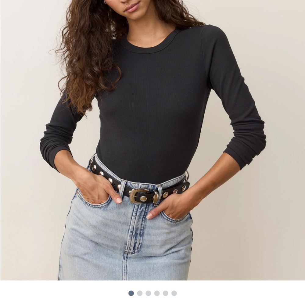 Marine Layer Lexi Ribbed Tshirt NWT
